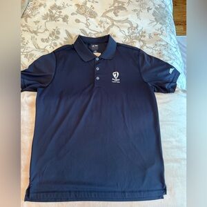 Men's Adidas Navy Blue Golf Shirt
